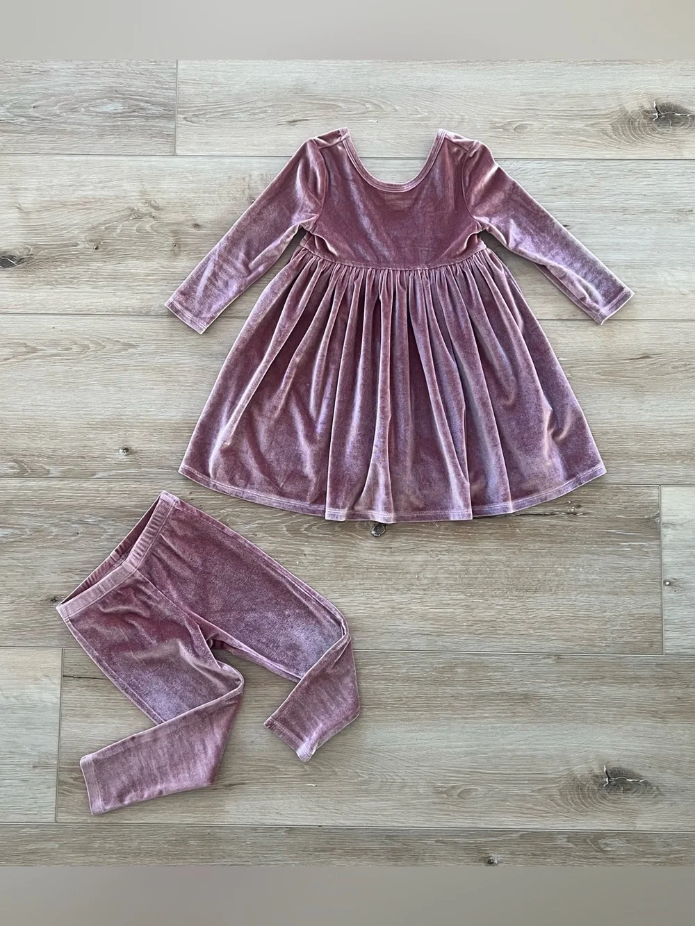 Pink Chicken New York velvet dress